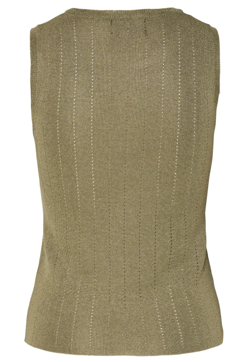 Pieces groene dames top