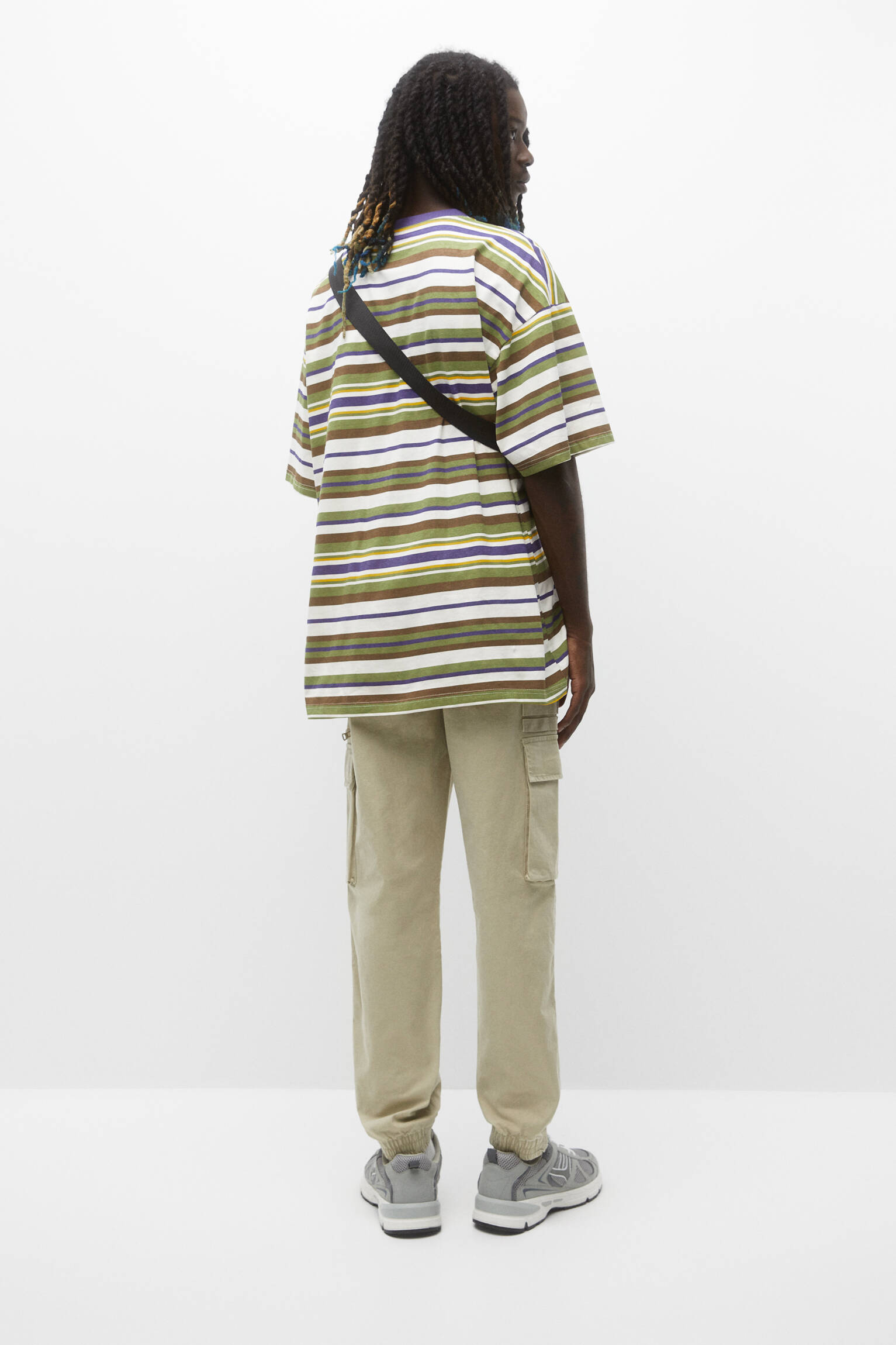 Calça cargo jogger - bege