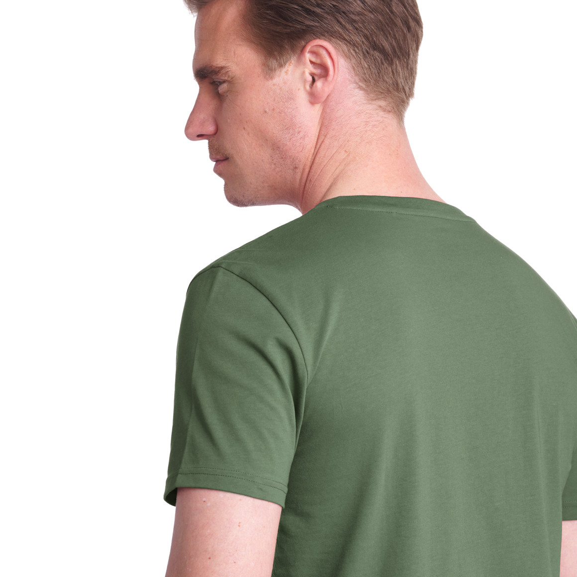 VanVaan Herren T-Shirt im Basic-Look dunkelgrün