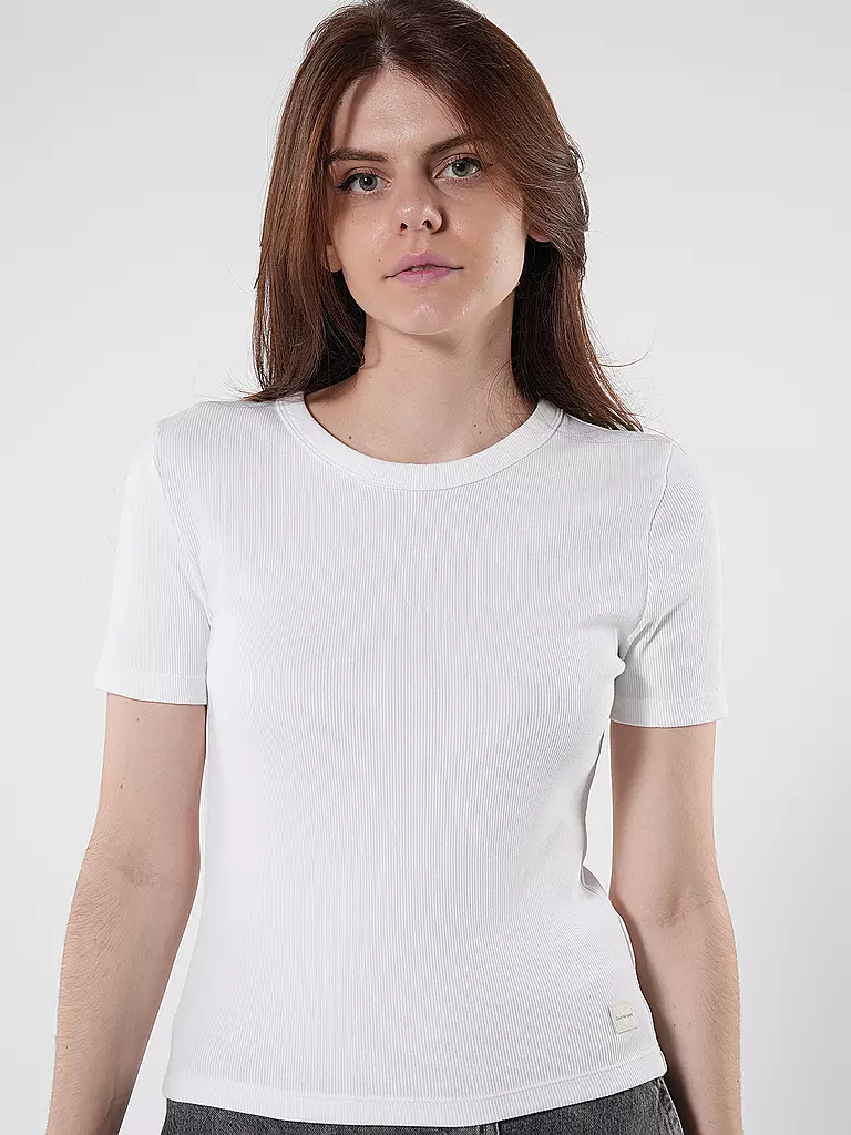 CALVIN KLEIN JEANS T-Shirt weiss