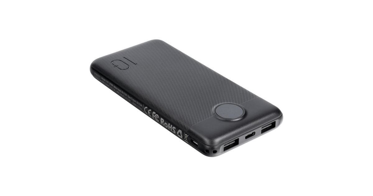VEGERL10 powerbank 10.000mAh  (Zwart)