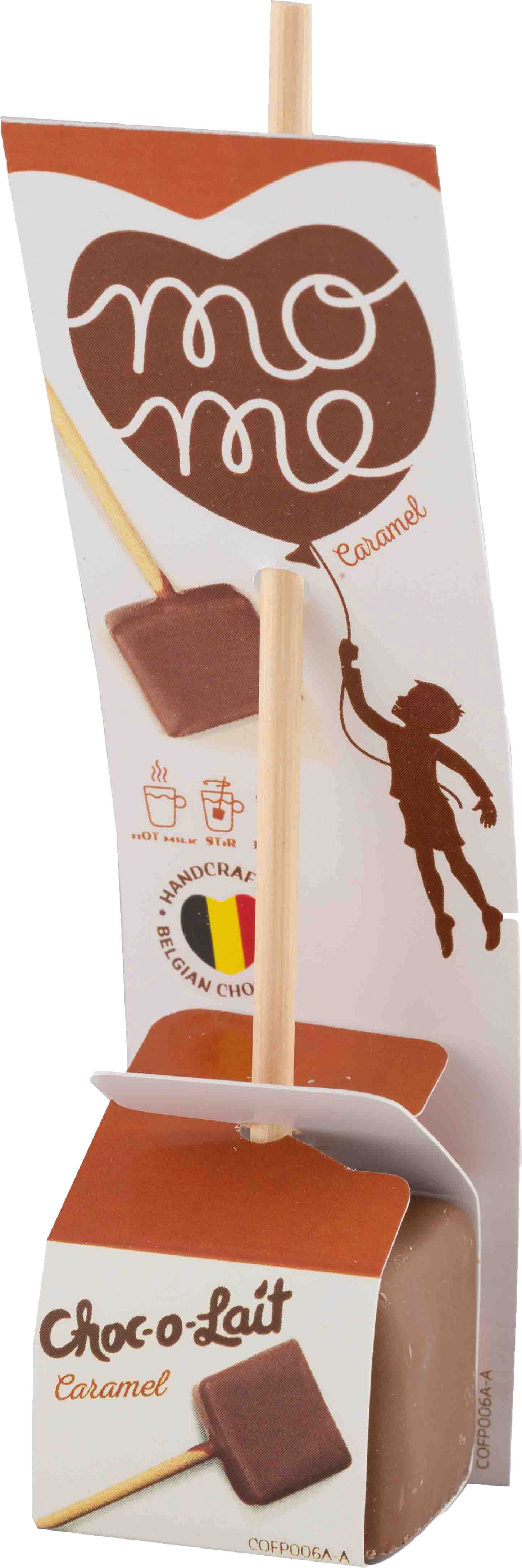 MoMe chocolade stick karamel 33 gr