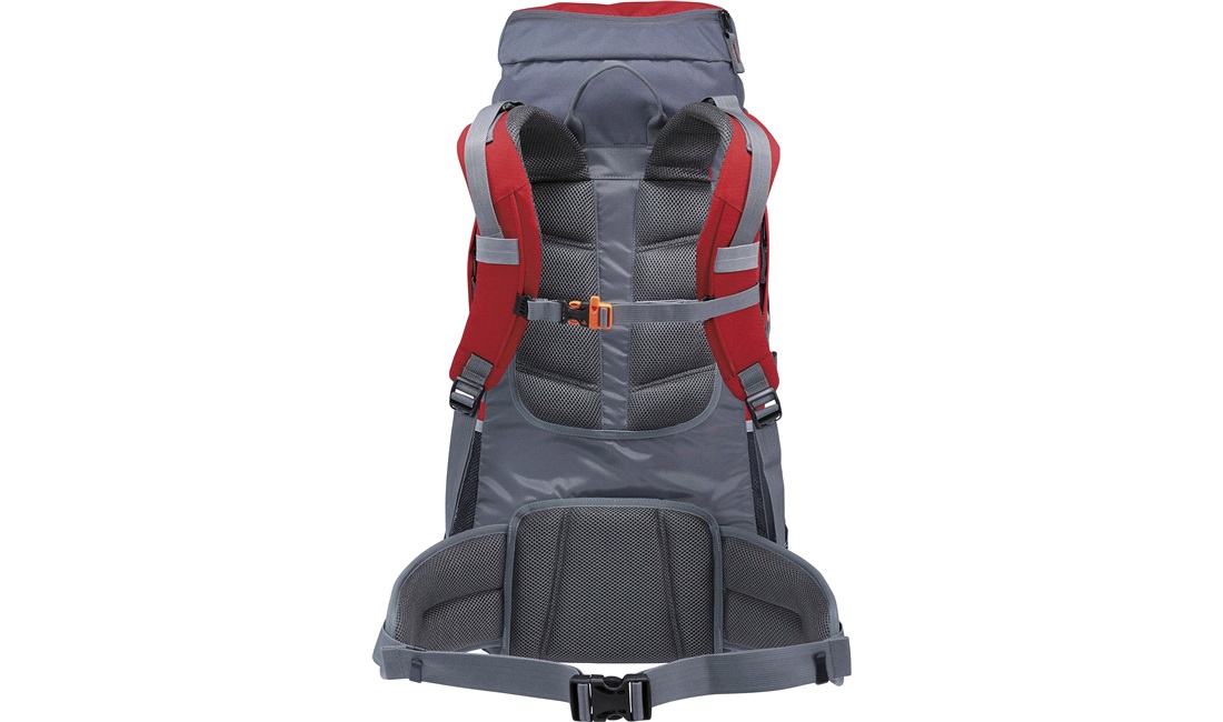 Rygsæk, Pavillo Dura Trek, 65 ltr., Rød