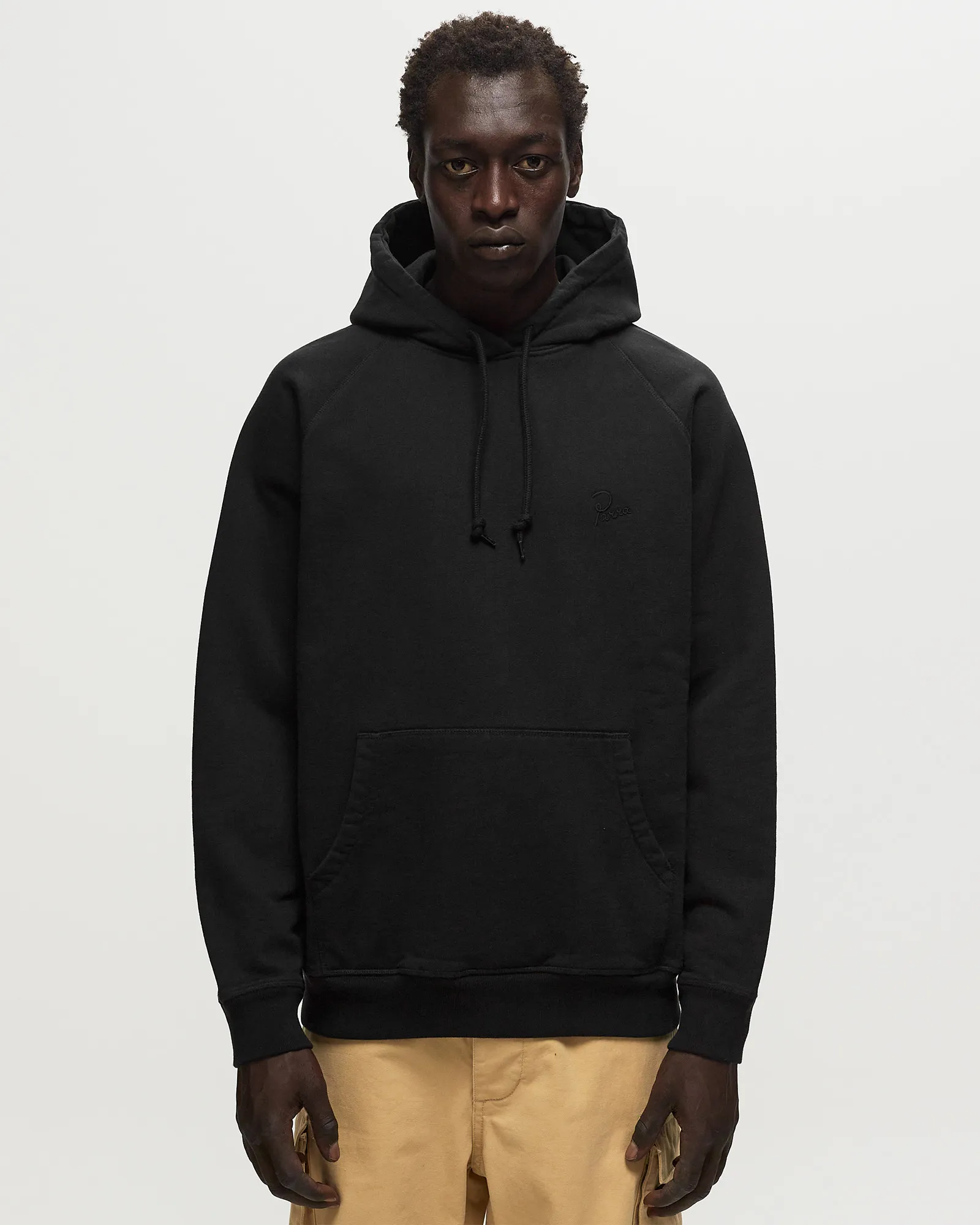 By Parra Script Logo Hooded Sweatshirt
