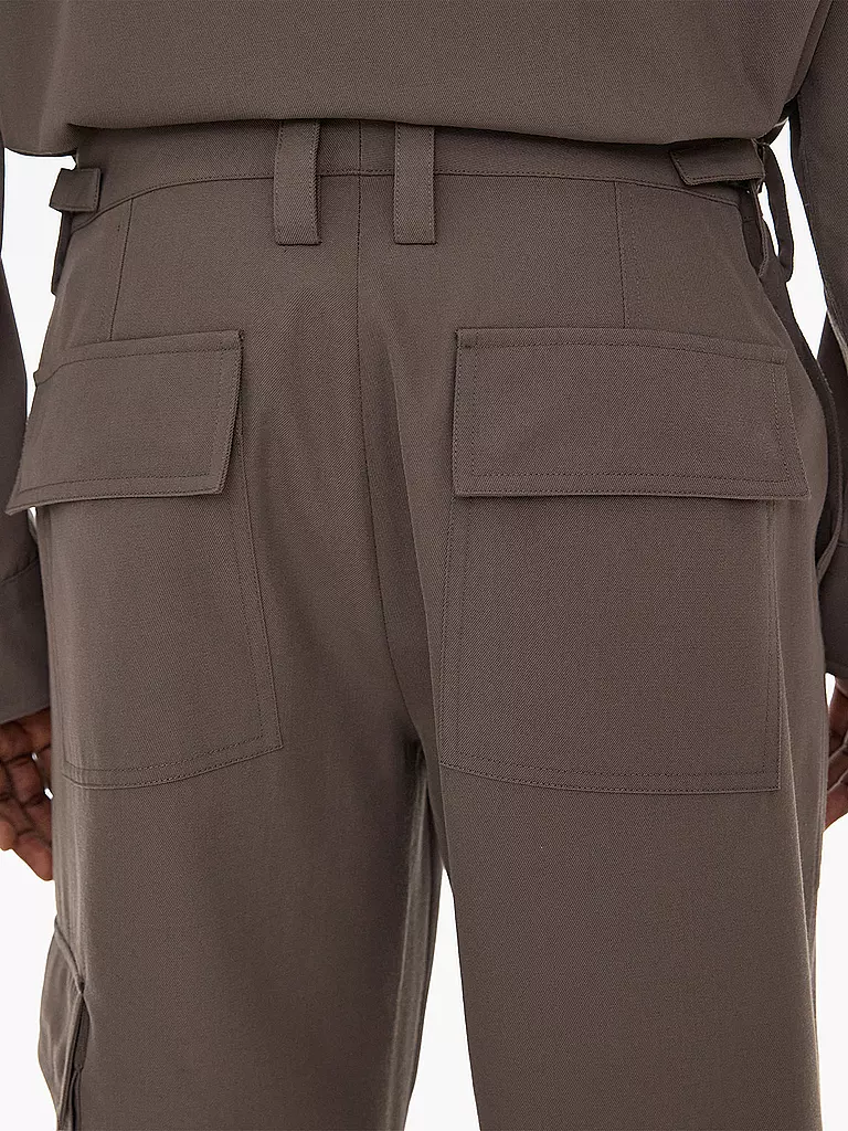 HELMUT LANG Cargohose braun