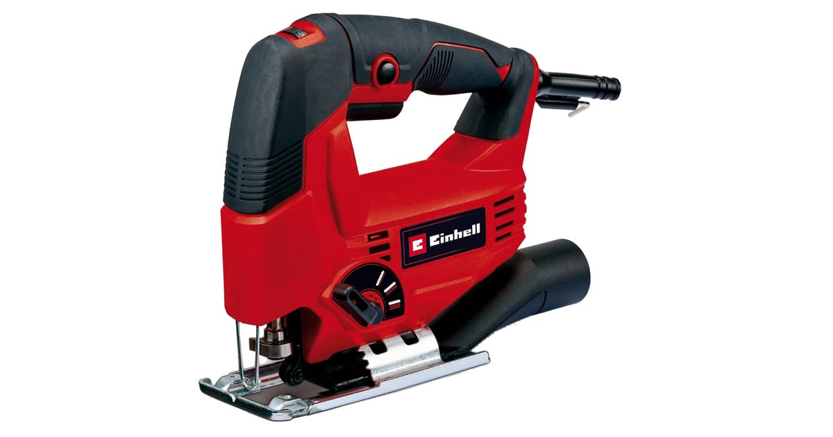EINHELLTC-JS 80/1 Kit decoupeerzaag  (Rood/zwart, Incl. koffer en drie zaagbladen (T-schacht))