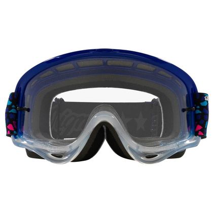 Masque cross Oakley O Frame MX TLD TESSELL écran CLEAR 2024 - Bleu