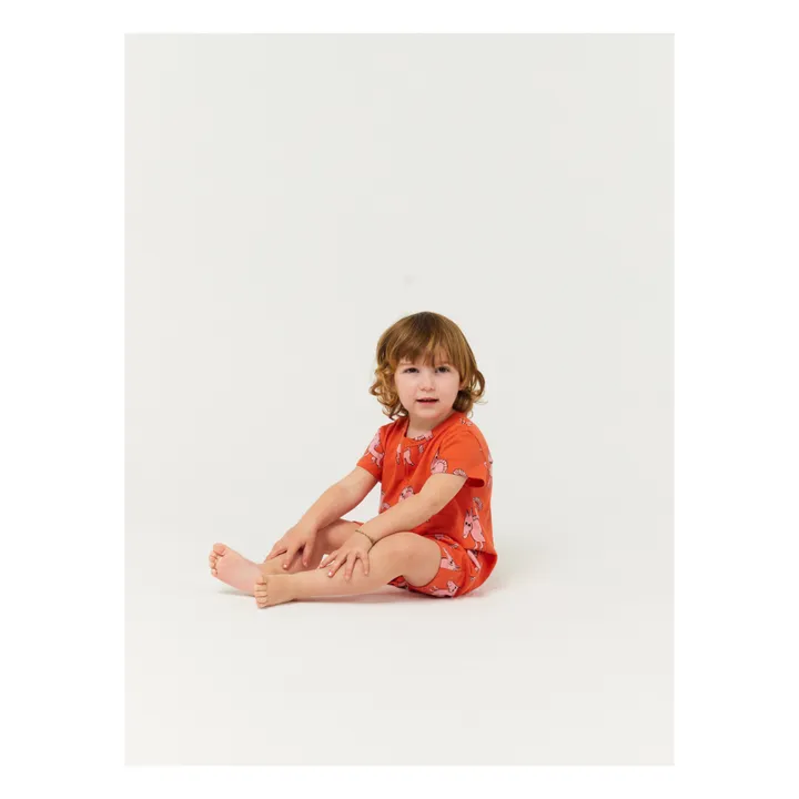 Bobo Choses Exclusivité Bobo Choses x Smallable - Barboteuse Coton Bio Cheval | Terracotta