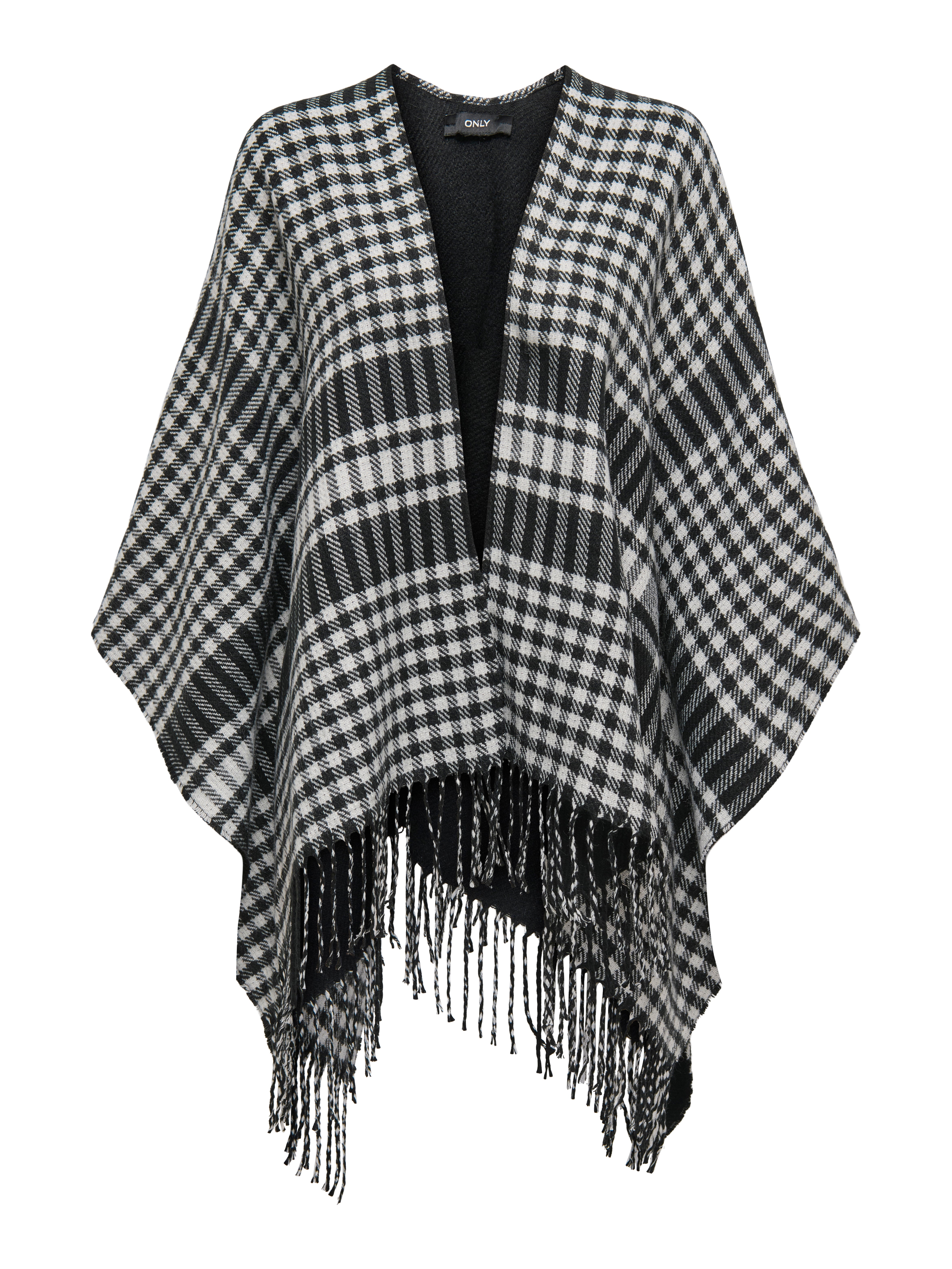 ONLVIOLET Poncho Black