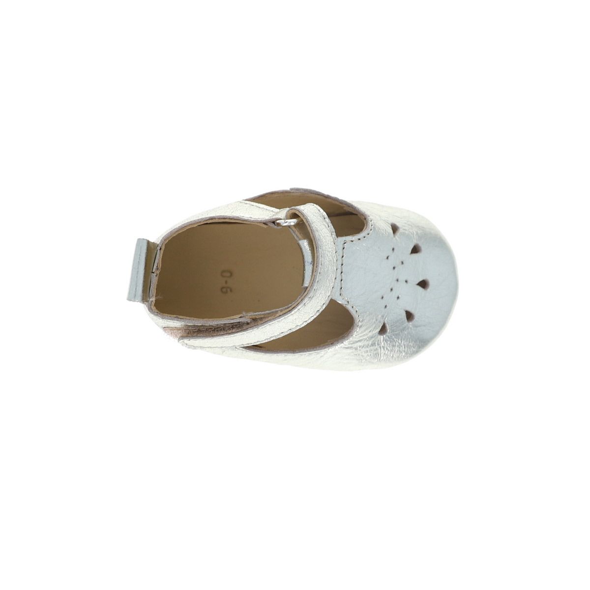 Chaussons bébé Salomette or