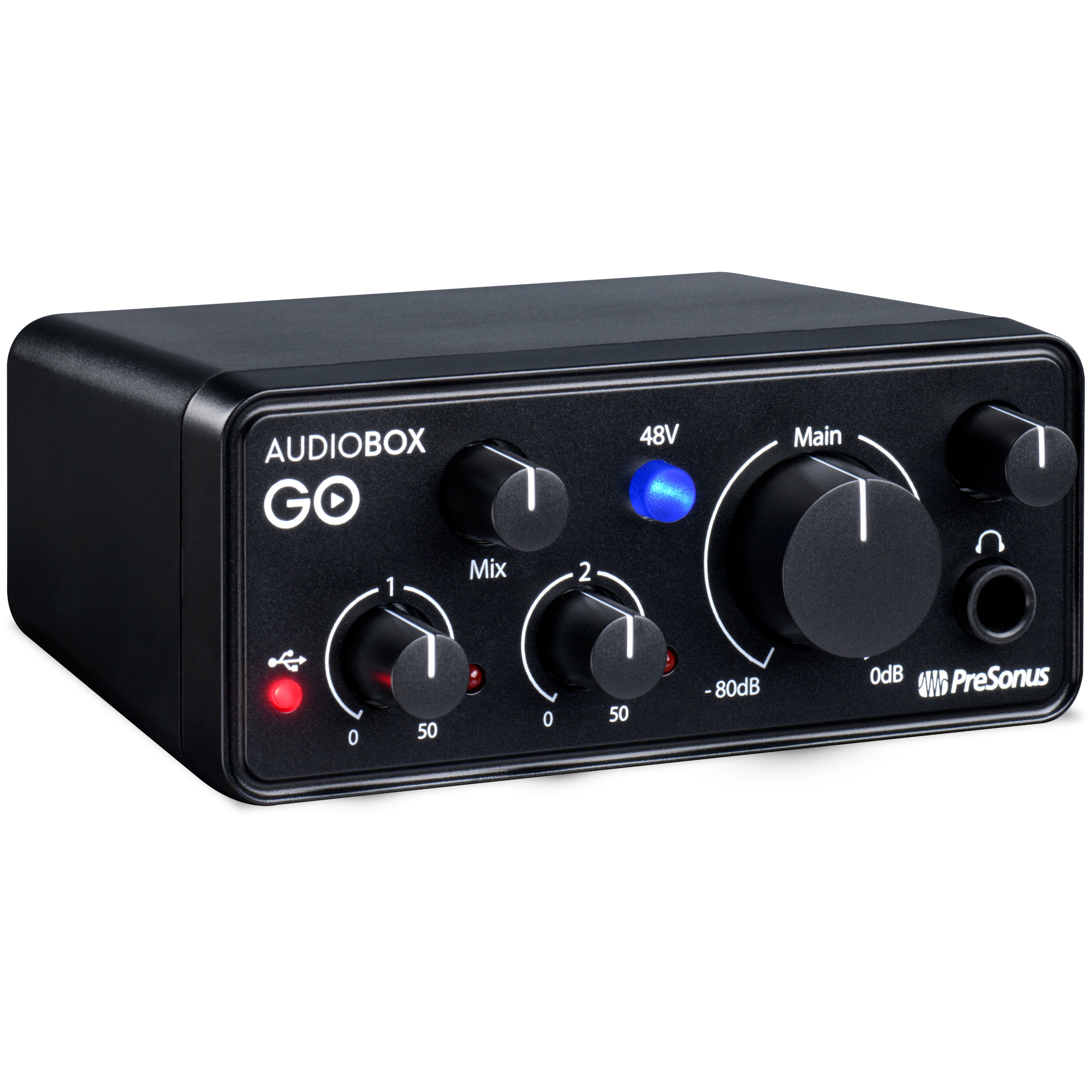 Presonus AudioBox GO compacte mobiele audio interface