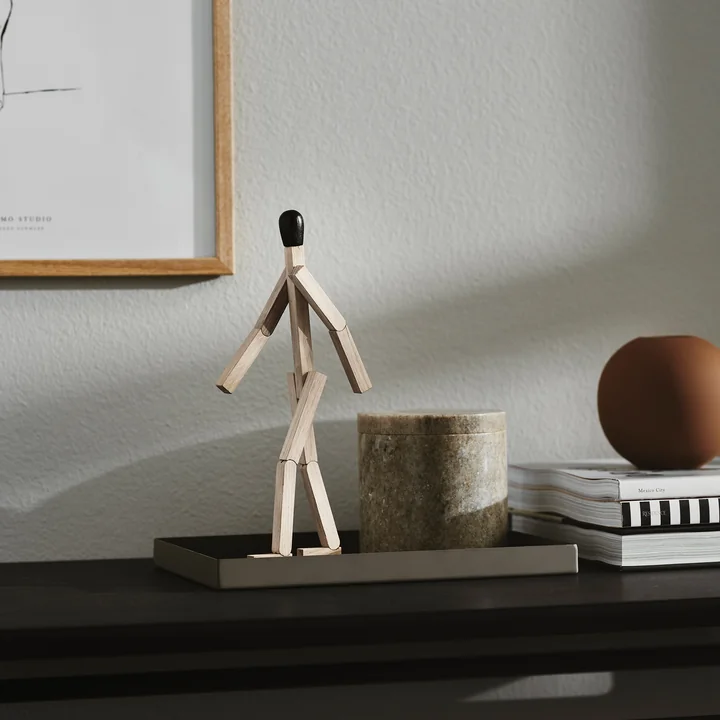 boyhood - Match Man Holzfigur large, Eiche natur