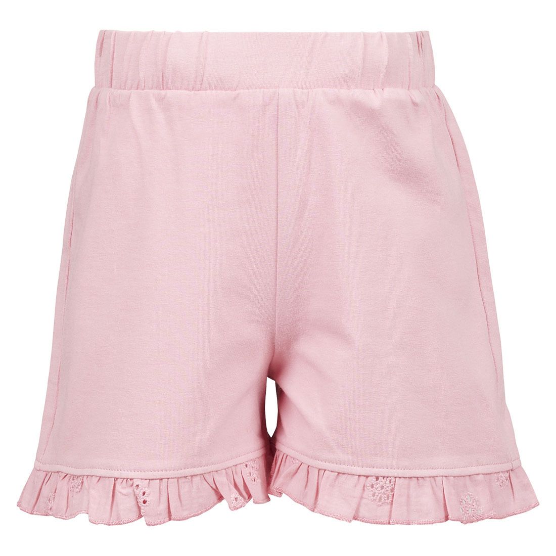 Shorts med blondekant Julia