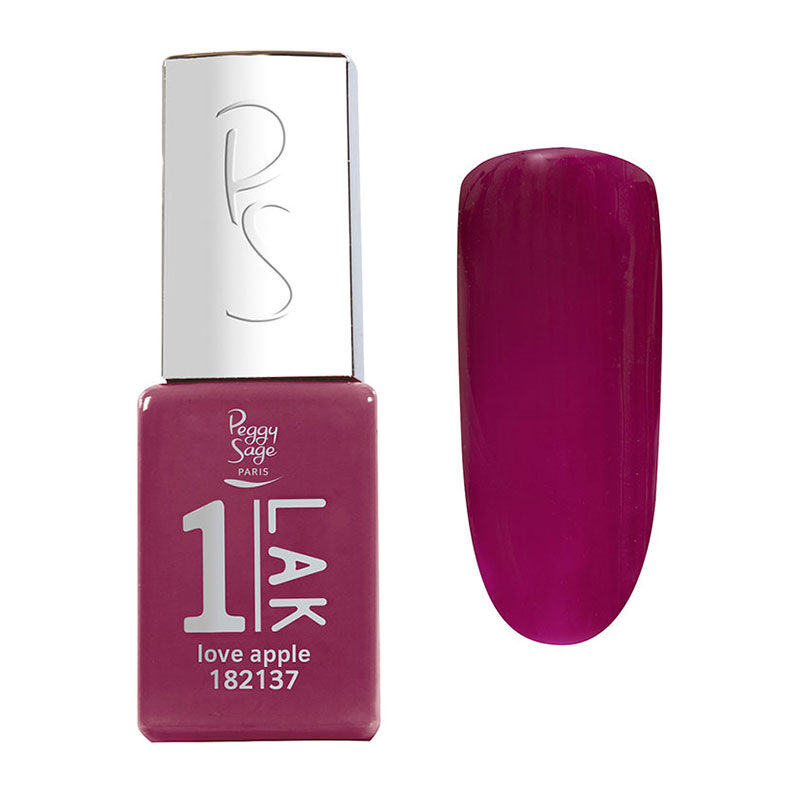 1-LAK vernis semi-permanent 3 en 1 love apple