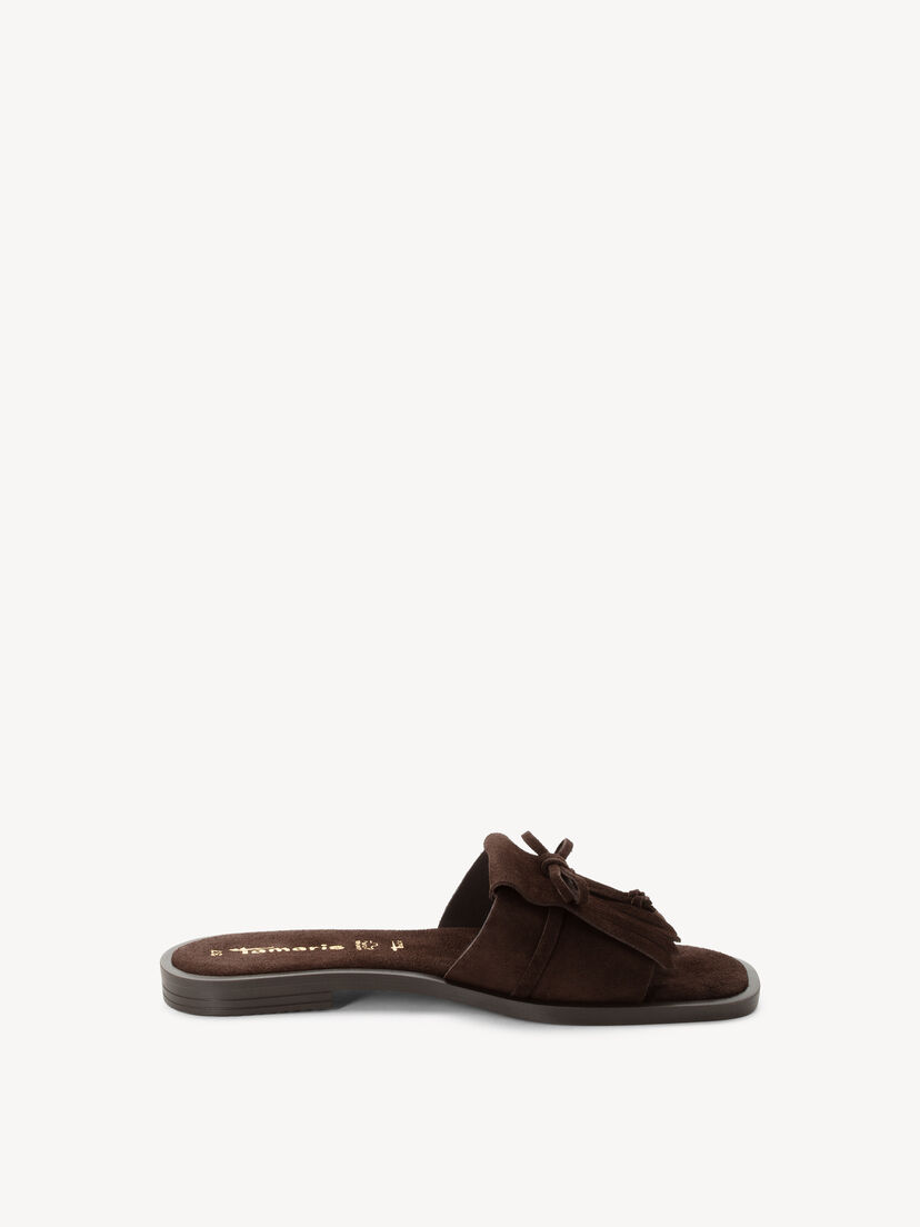 Leren Slipper - bruin