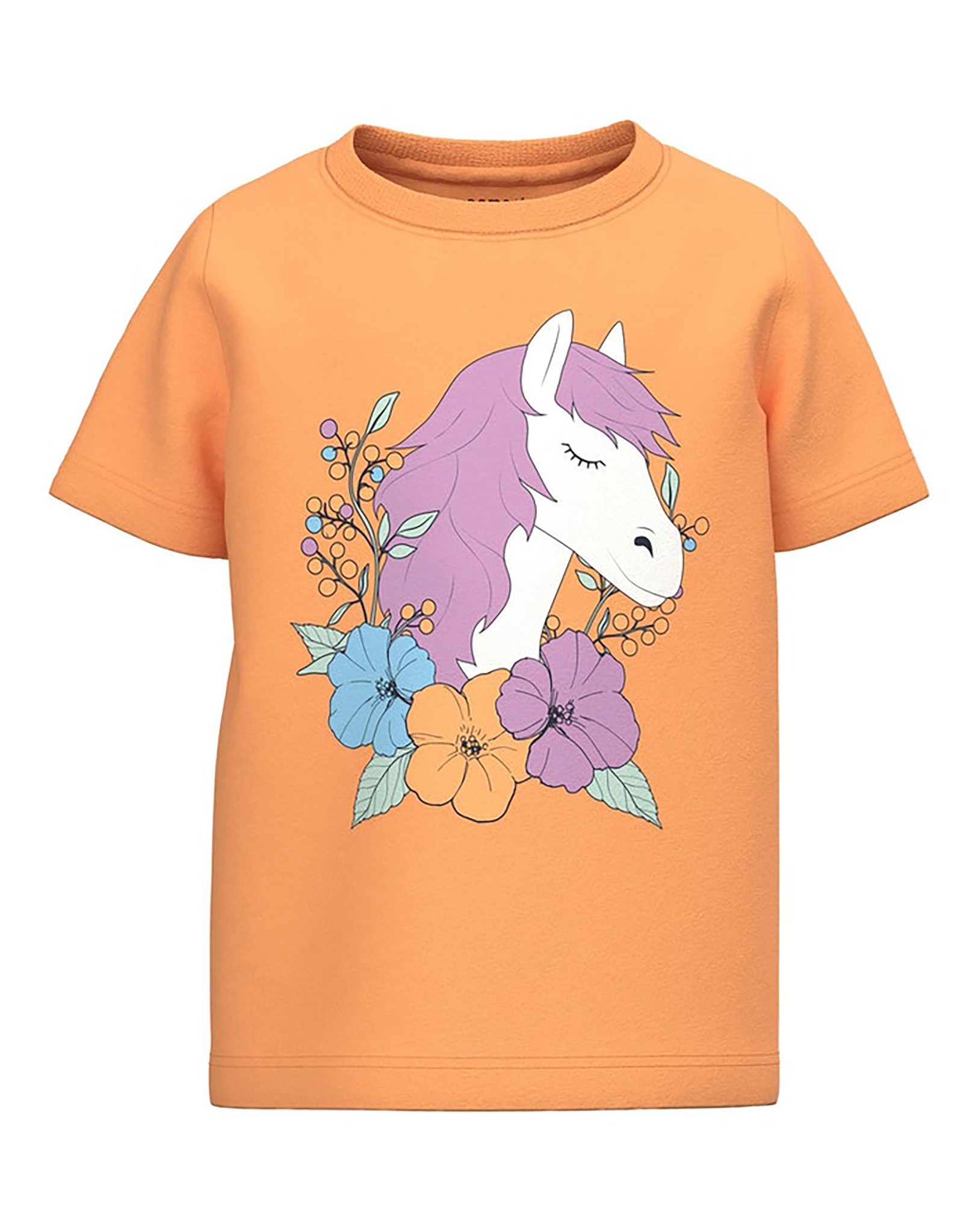 T-Shirt NMFJASMINE in mock orange