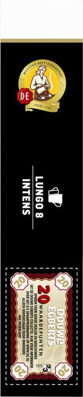 Douwe Egberts Koffie Koffiecups Lungo Intens UTZ 20 stuks