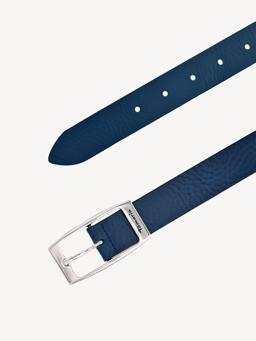 Leren Riem - blauw