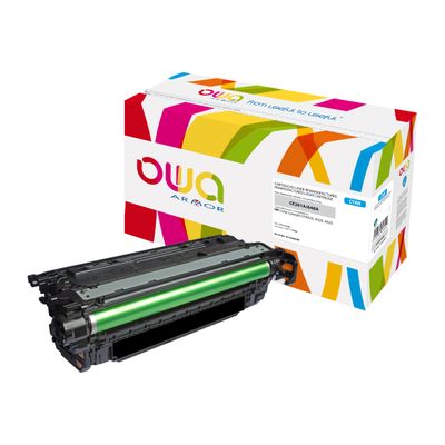 Cartouche laser compatible HP 648A - cyan - Owa K15368OW