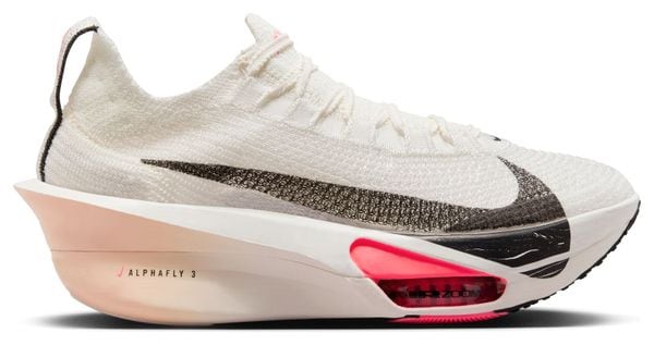 Chaussures Running Nike Alphafly 3 Beige/Rouge Femme