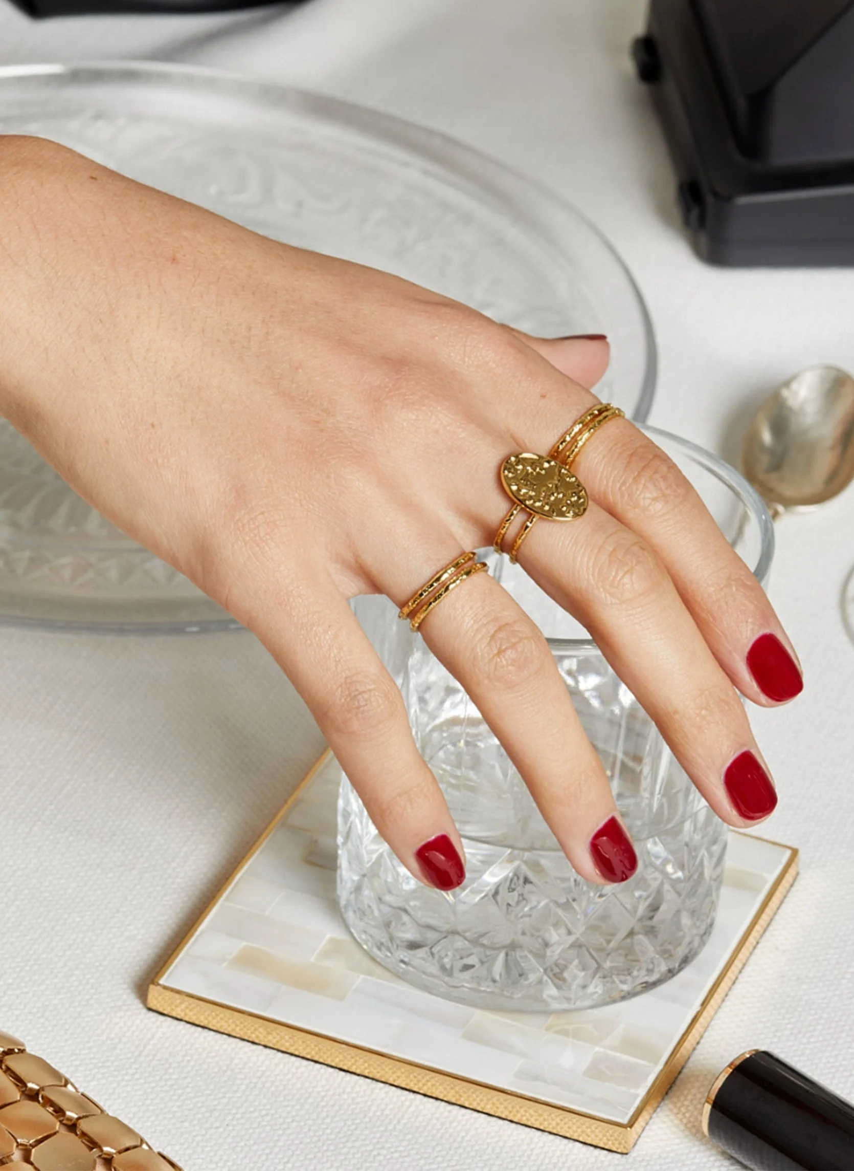 OUREA - Bague large ourea | Vert