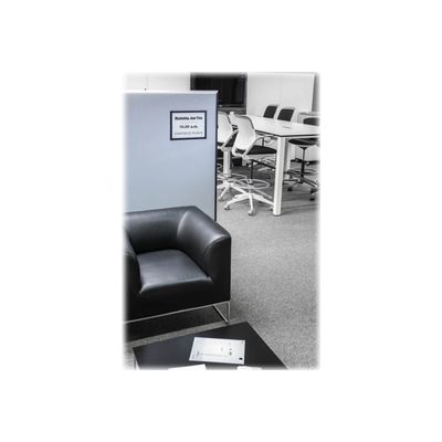 Durable Duraframe Grip - Cadre d'affichage auto-agrippant - A4 - argent - pour les surfaces en tissu