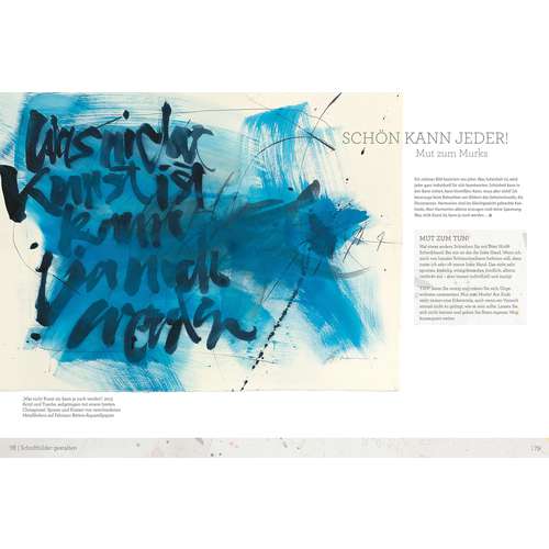 SchreibART - Kalligraphische Schrift-Experimente