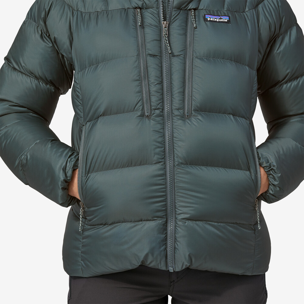 Fitz Roy Daunenhoodie für Damen