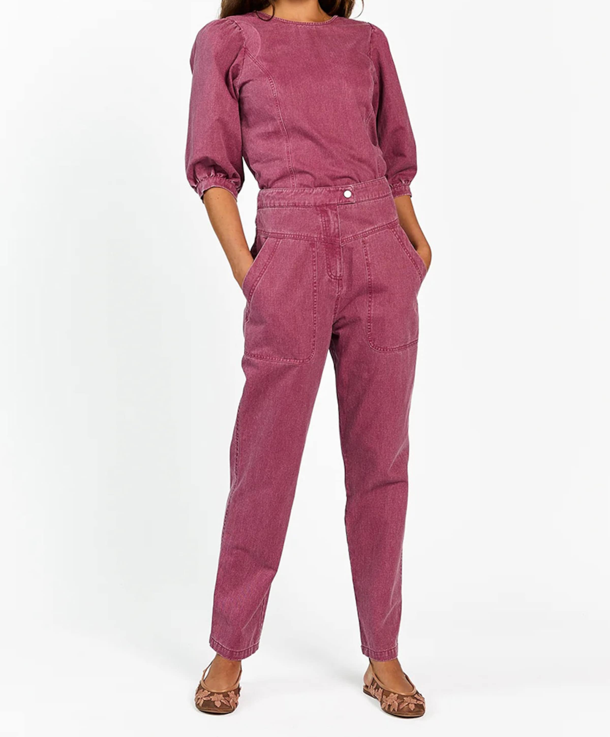 Aaiko ALEXA TWILL CO 555 dames jeans roze