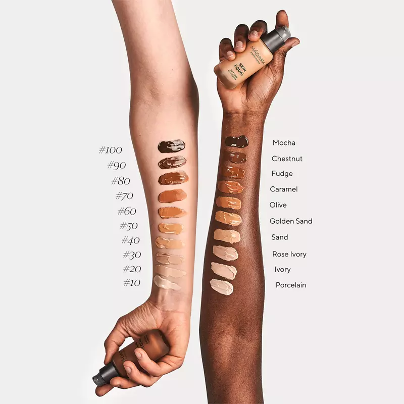 MÁDARA SKIN EQUAL Foundation SPF 15 - 30 ml - 20 Ivory