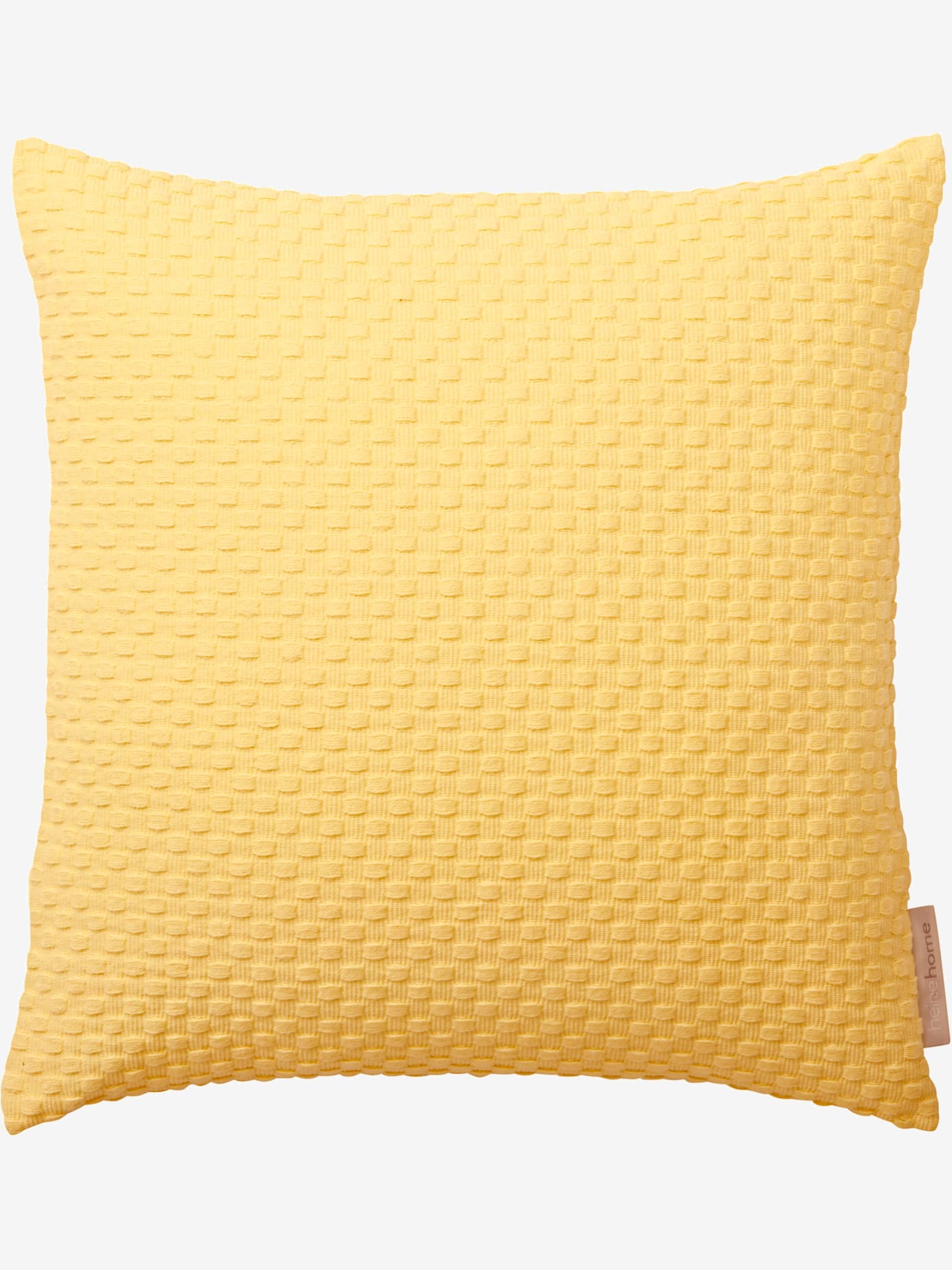 Housse de coussin tissé en relief