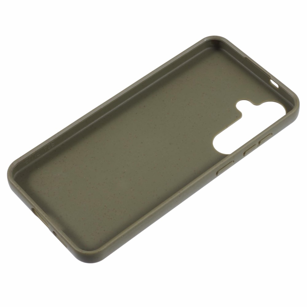 Samsung Galaxy S24 Bio Gummi Schutzhülle Eco Friendly Nachhaltig Kompostierbar - Olivgrün