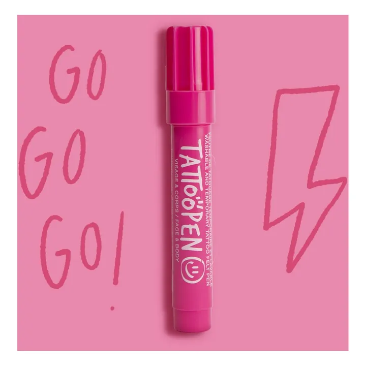 Nailmatic Kids Feutre de tatouage temporaire Tattoopen | Rose