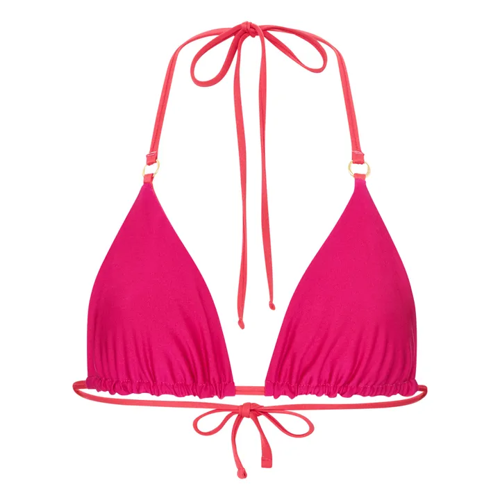 Alma Deia Triangle maillot de bain réversible | Rose fuschia