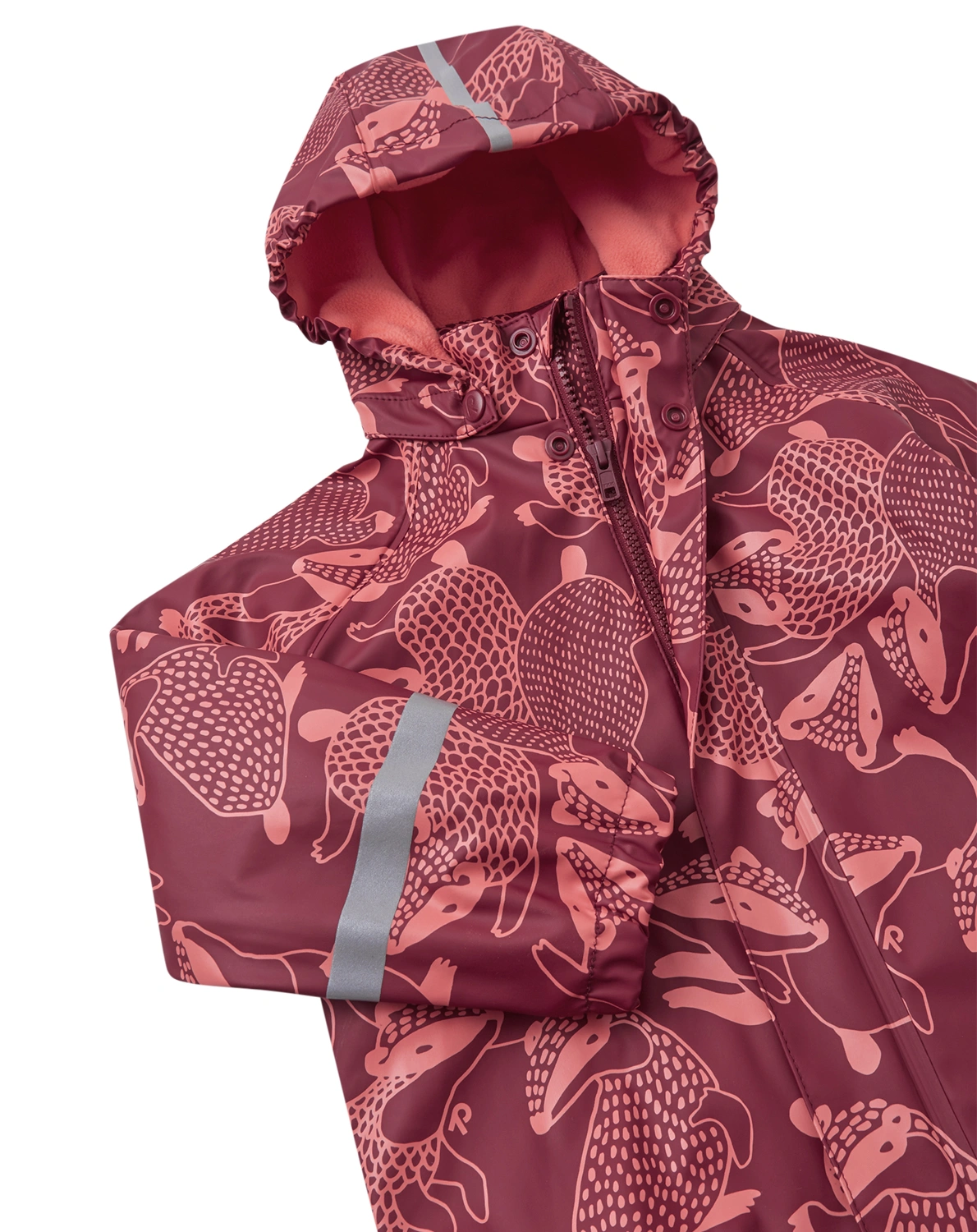 Regenjacke KOSKI in jam red