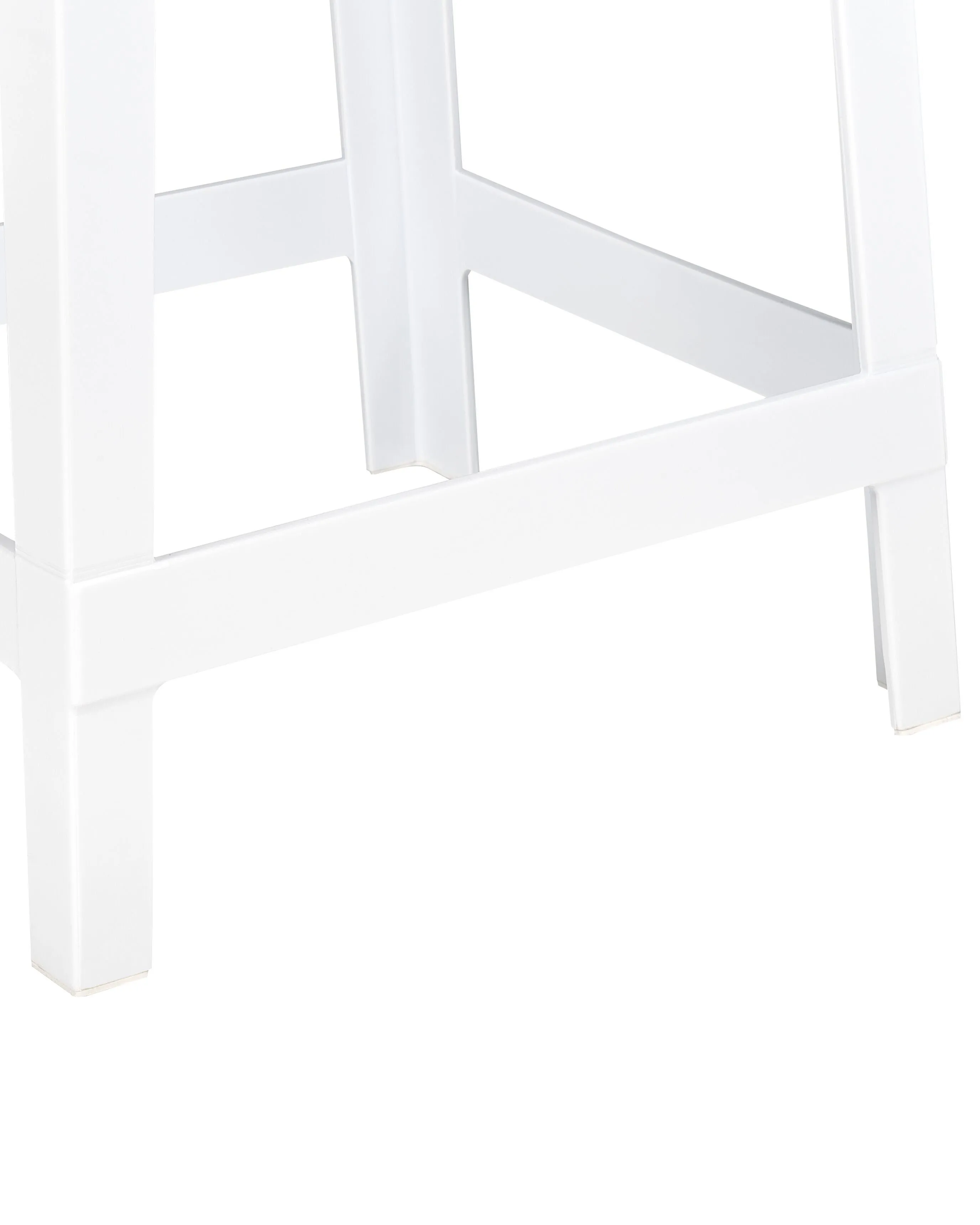 Set van 2 barstoelen WELLINGTON Wit