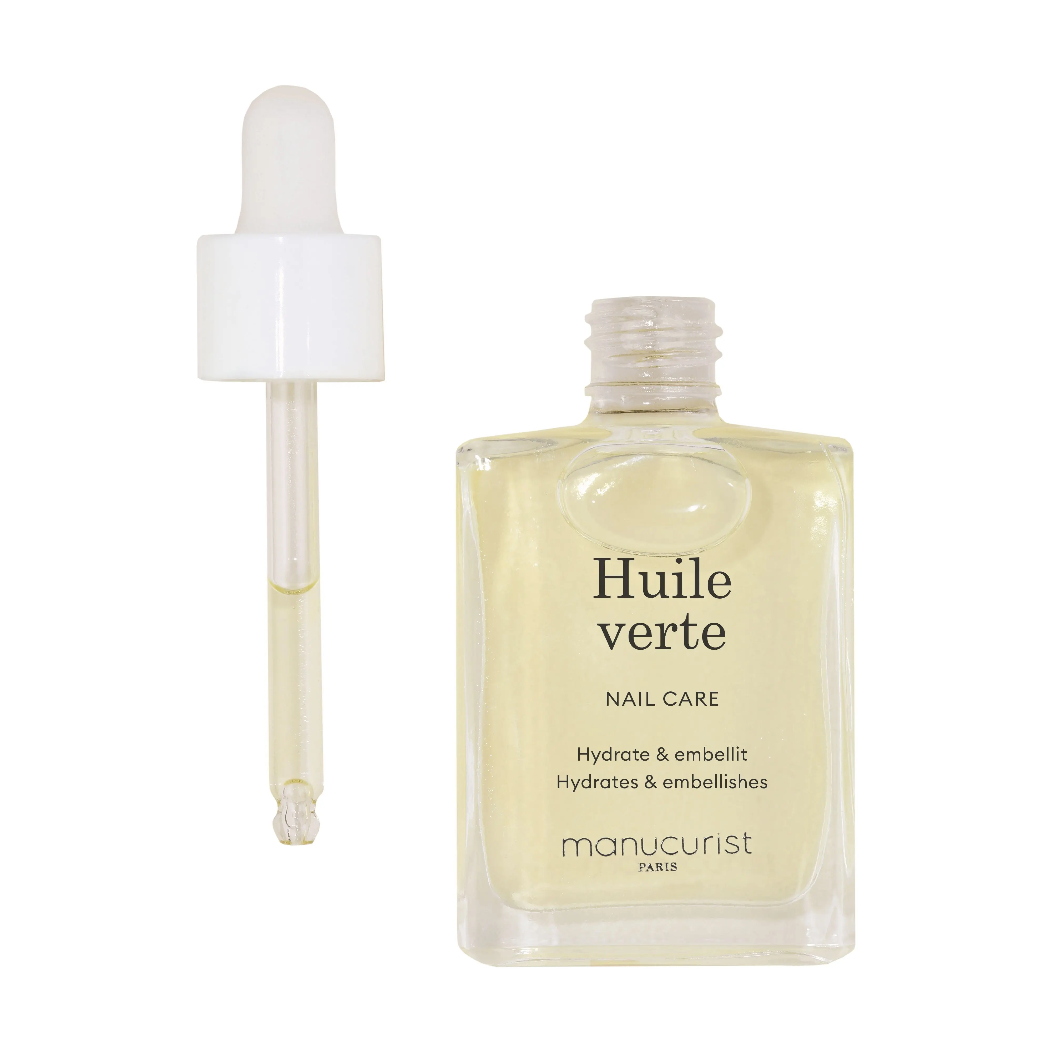 Manucurist - Huile Verte Hydrate & Embellit- Soin des ongles