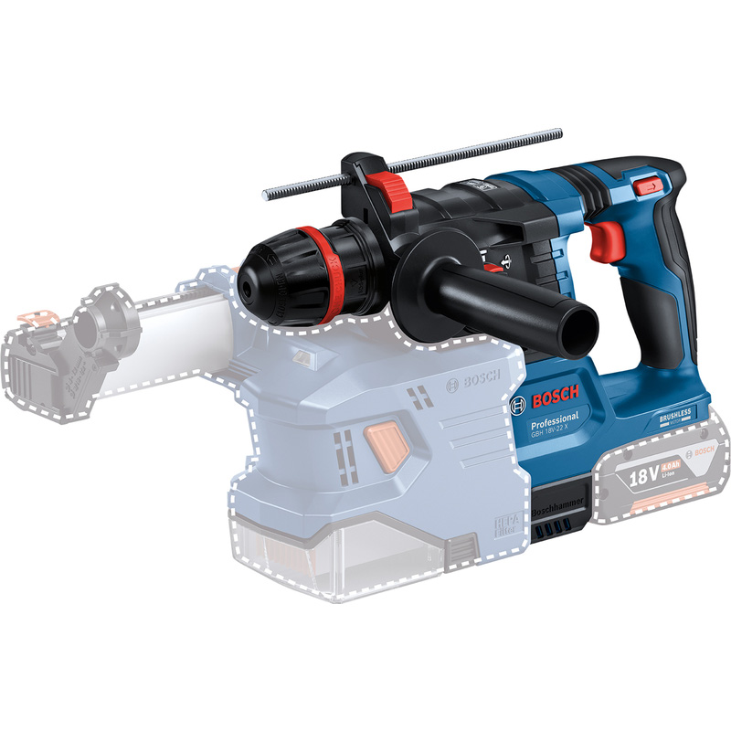 Bosch GBH 18V-22 accu combihamer (body) 18V Li-ion
