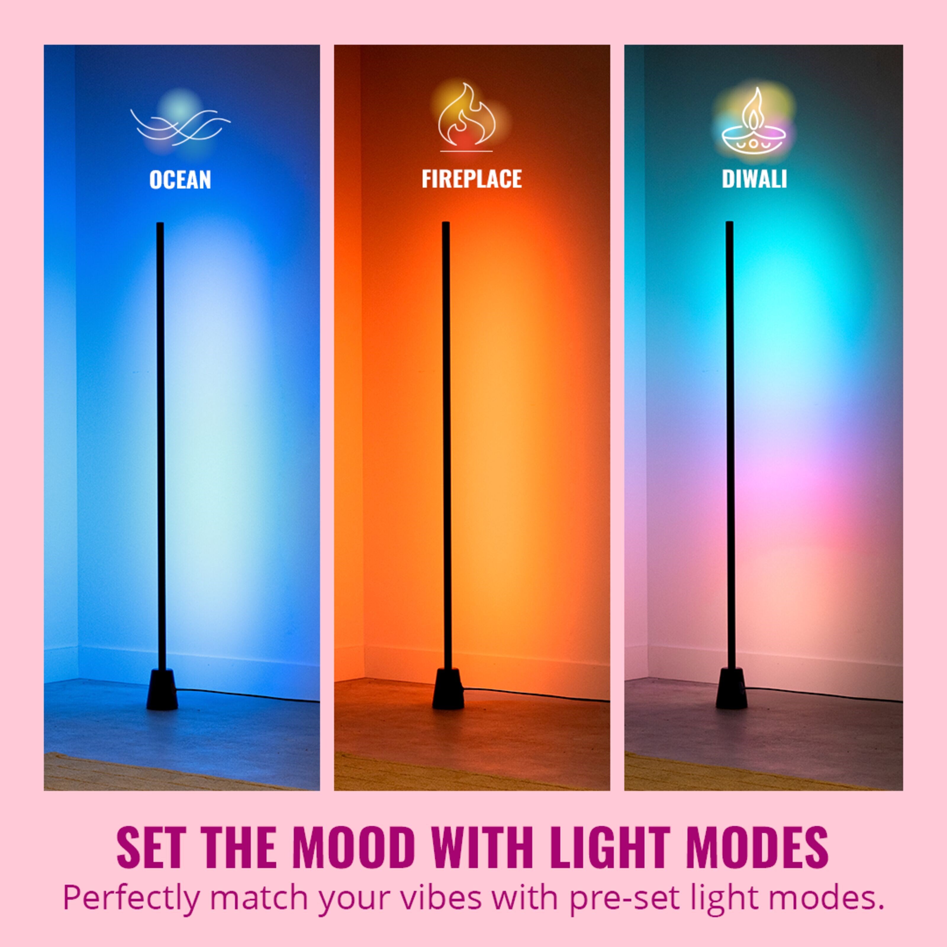 WiZ Gradient floor lamp RGBIC Gulvarmatur