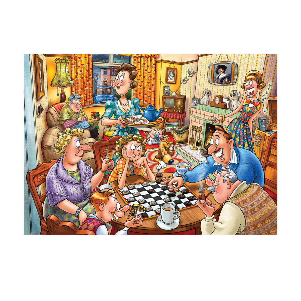 Jumbo Wasgij Destiny Puzzel 25 Spelletjesavond! 1000 Stukjes