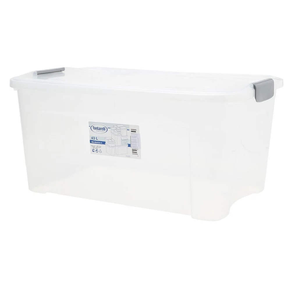 Box de rangement Combi Tontarelli 43 L transparent