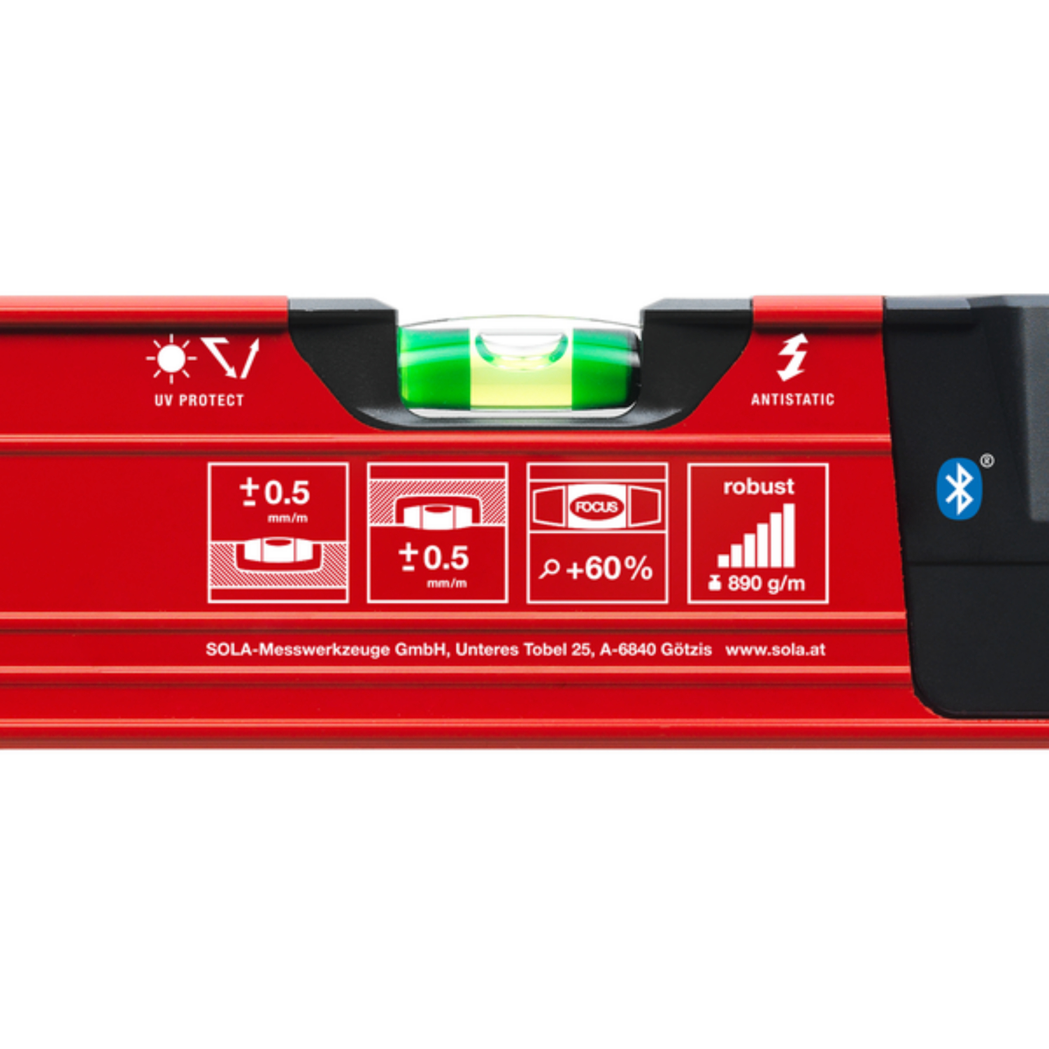 Sola RED 180 digital digitale waterpas Bluetooth - 1800 mm