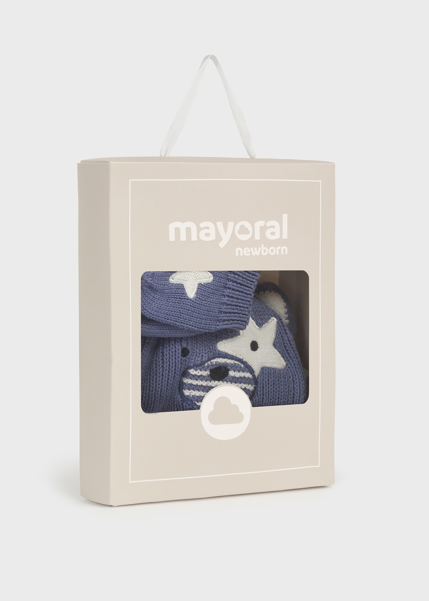 Conjunto de gorro e luvas Better Cotton para recém-nascidos