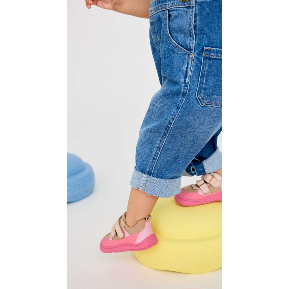 Køb Bisgaard Pink Barefoot Elroy First Step Sko