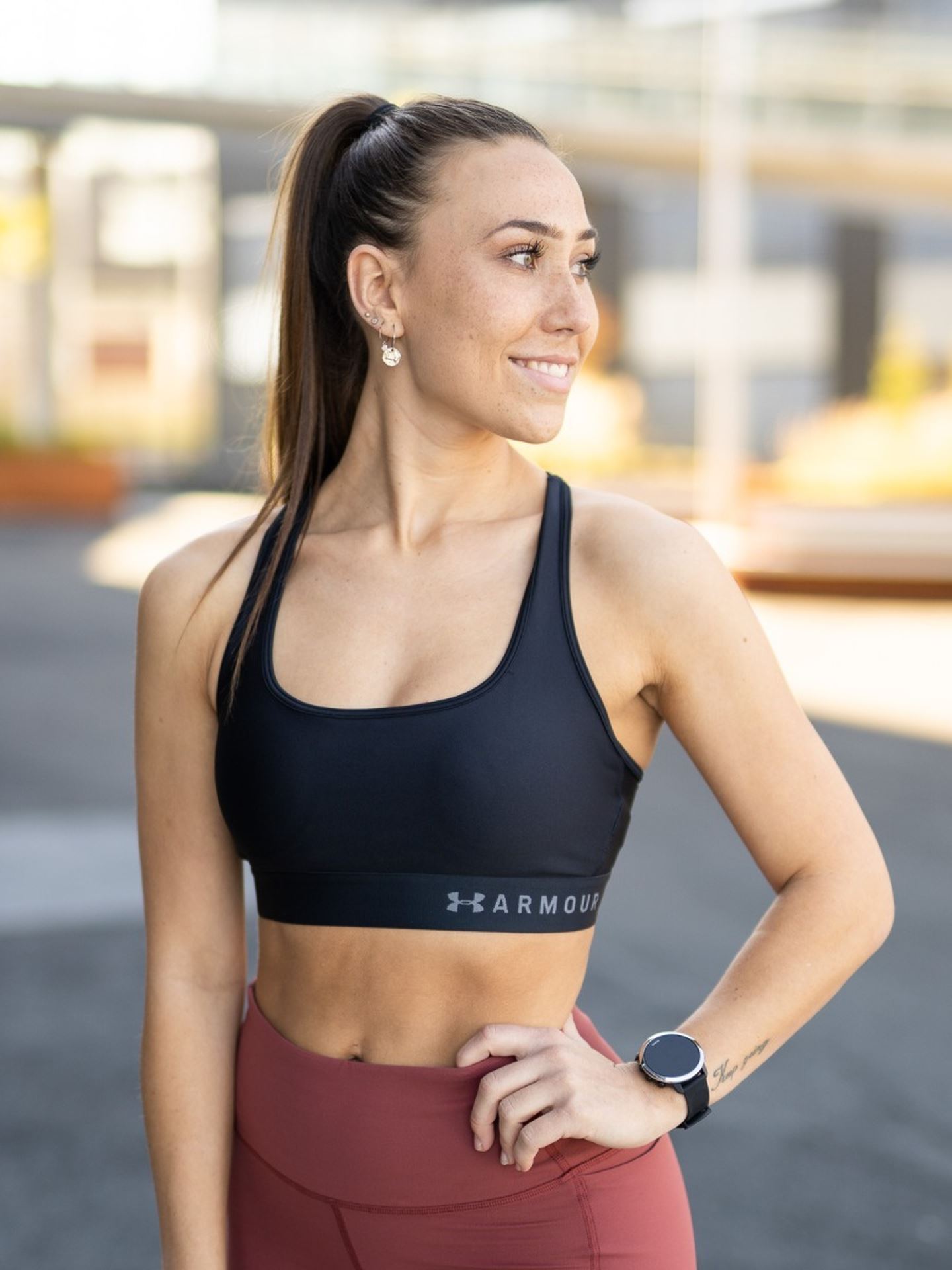 Mid Crossback Bra
