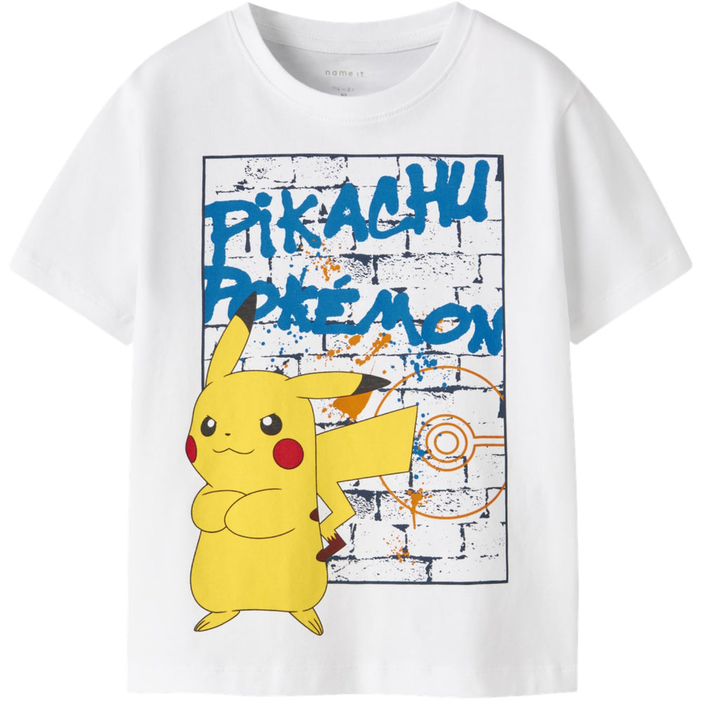 Køb Name It Bright White Nmmmihat Pokemon Ss Nreg Top Box Sky