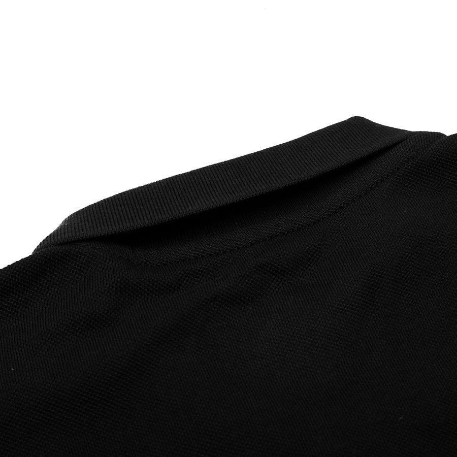 adidas Polo 3-Stripes Pique - Noir/Blanc