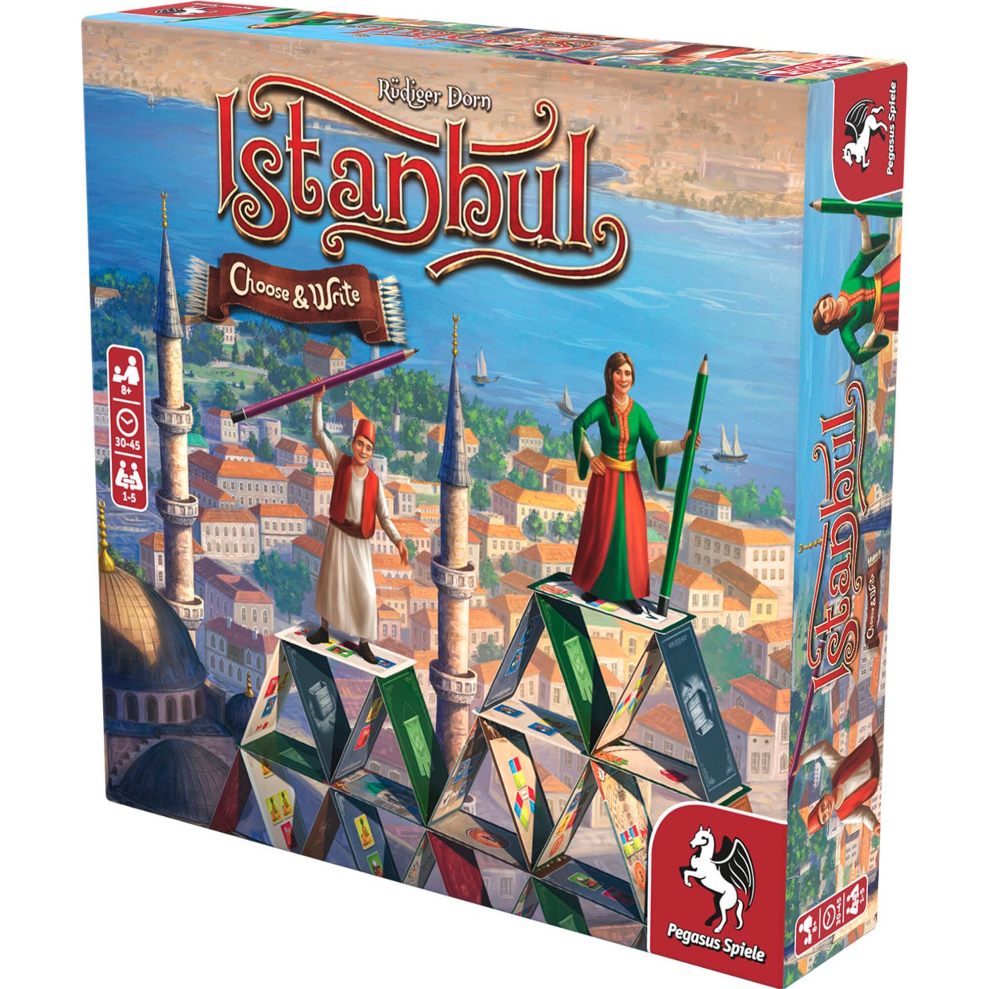 Pegasus Brettspiel Istanbul - Choose & Write