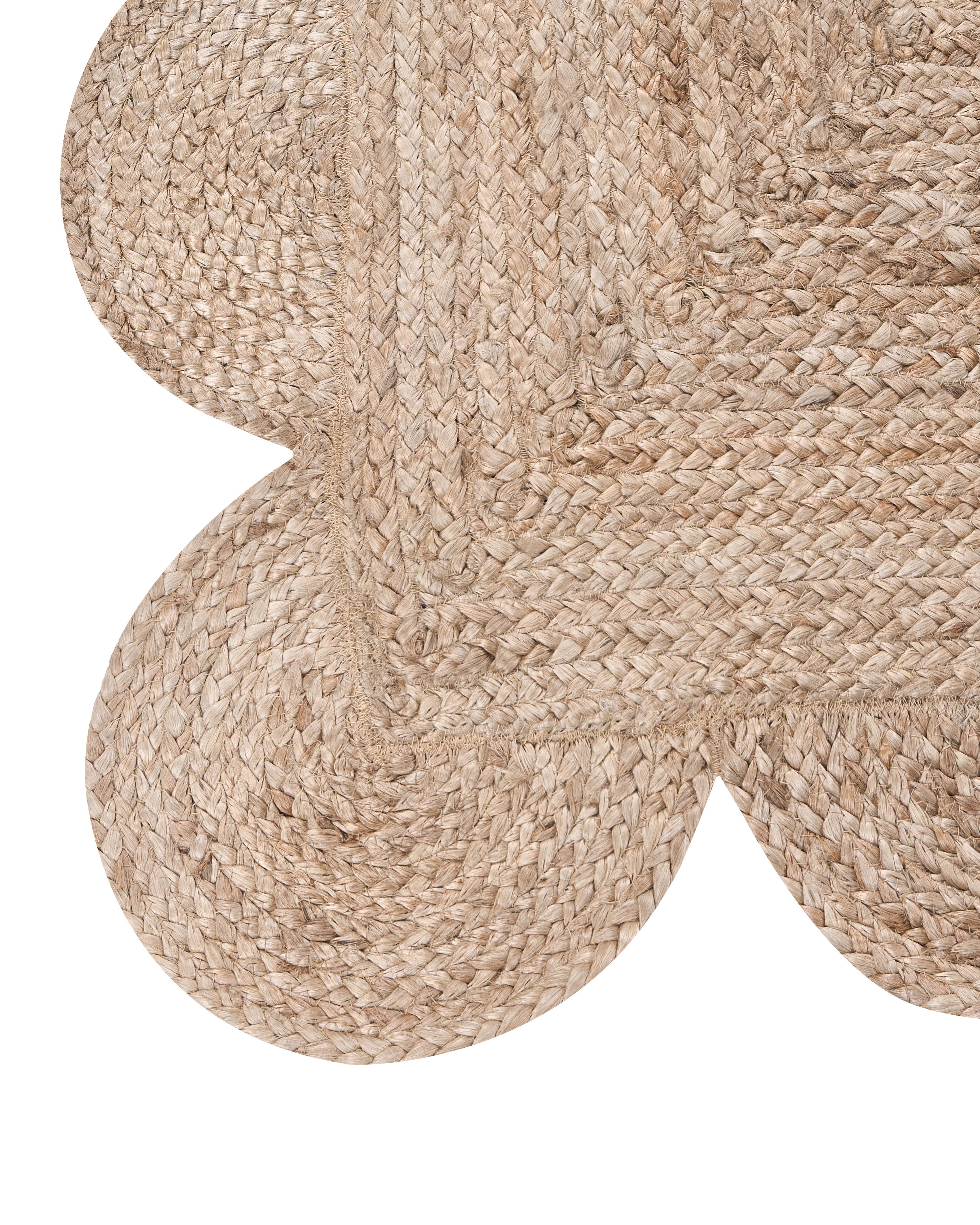 Vloerkleed HINGOLI Beige 160 x 230 cm Jute