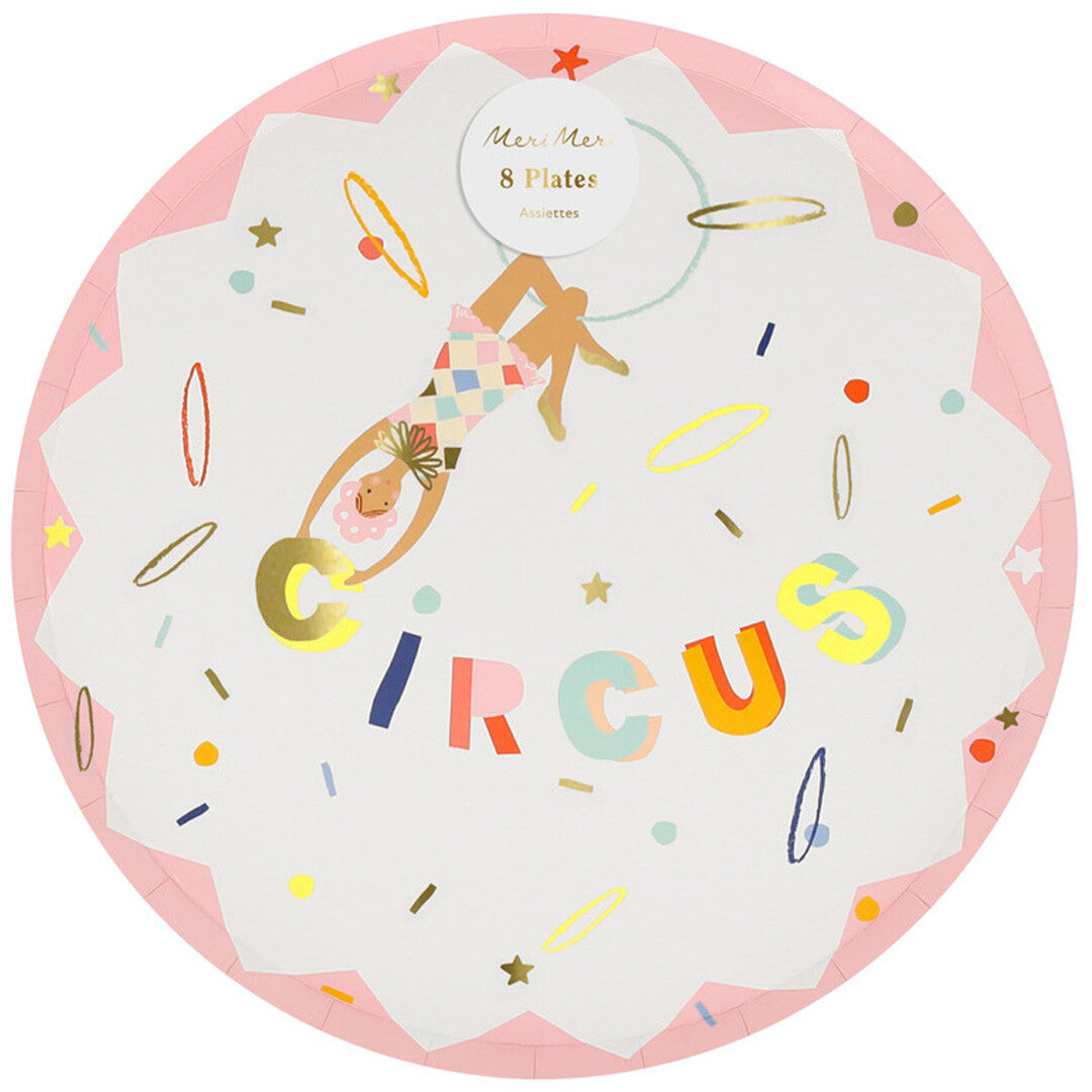 Meri meri bordjes circus - small - 8st